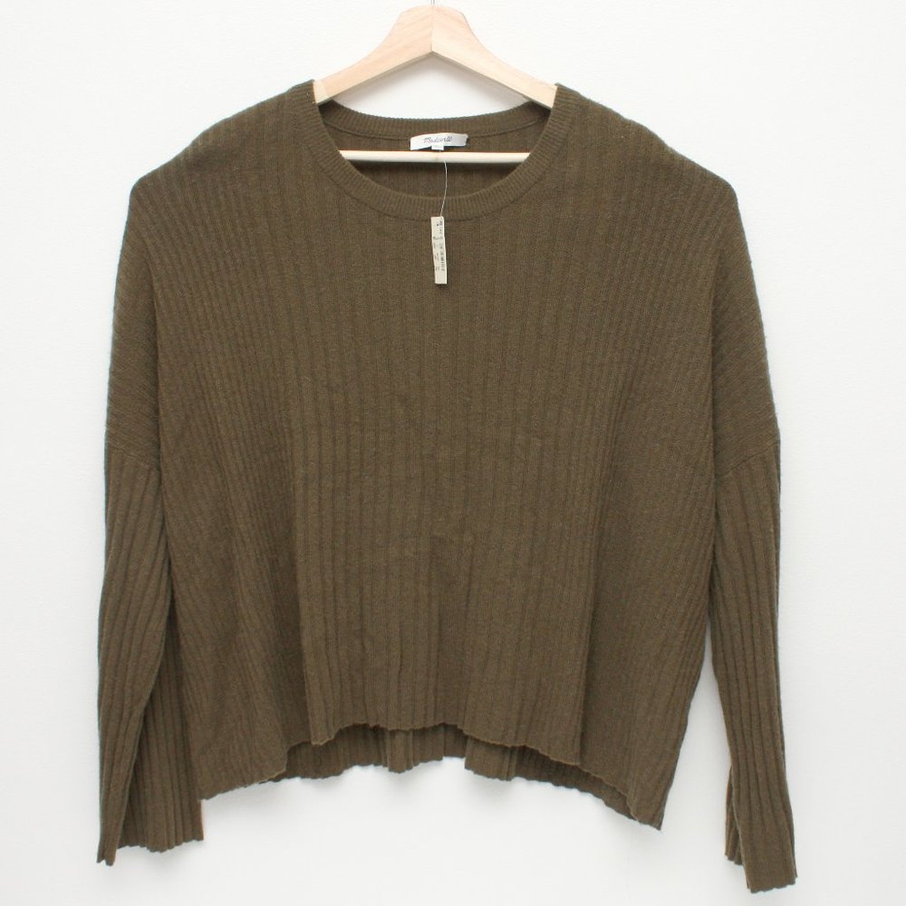 Madewell Pullover Oversize Sweater Merino Wool New